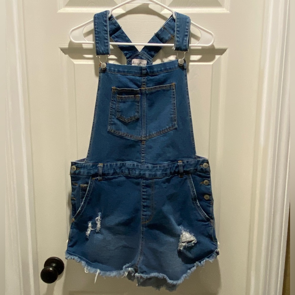 Love Tree denim Overalls - Picture 1 of 7
